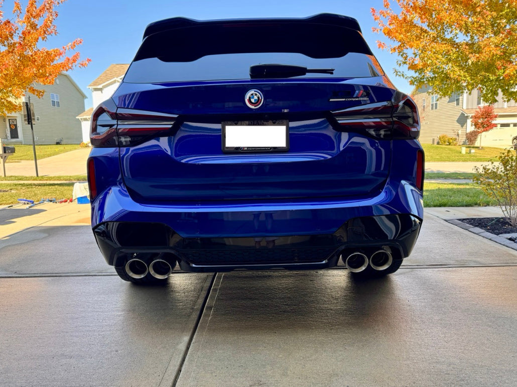 MAD BMW X3M X4M F97 F98 Axle Back Exhaust