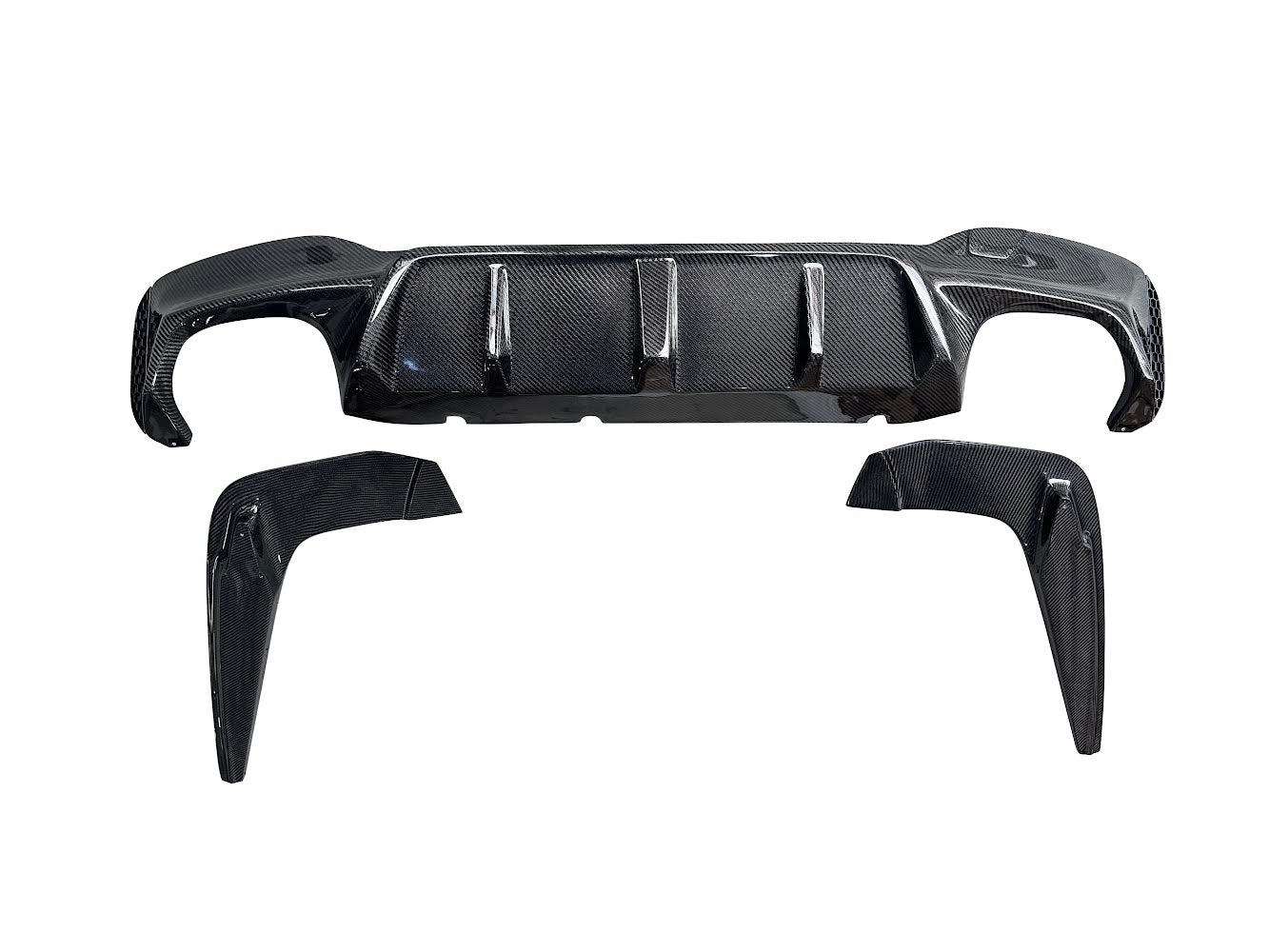 F90 M5 V3 Carbon Fiber Rear Diffuser