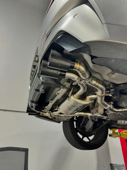 MAD BMW X3M X4M F97 F98 Axle Back Exhaust
