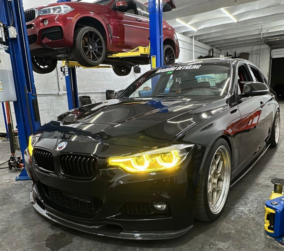 F30/F31 V2 Style Carbon Fiber Lip