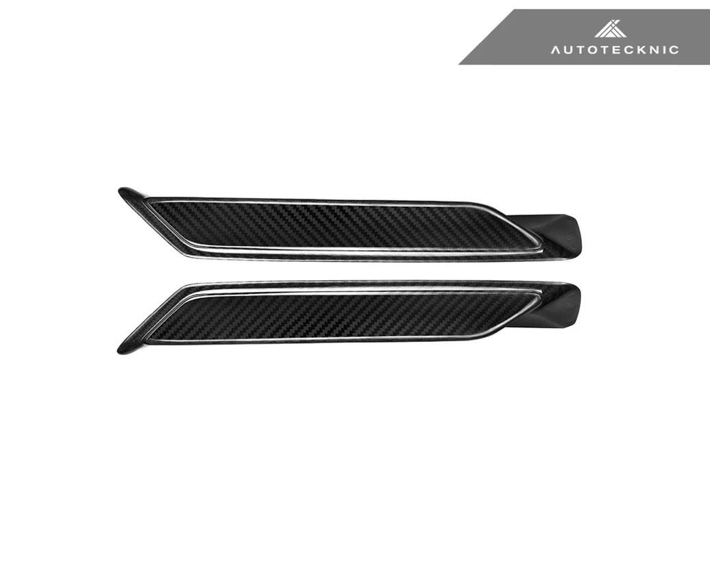 SQ-Aero Dry Carbon Fiber Rear Bumper Reflector Trim Set - G90 M5 & G99 M5 Touring