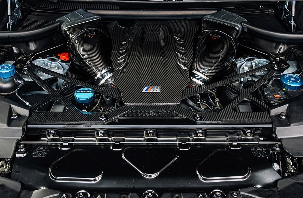 AutoTecknic Dry Carbon Strut Brace - BMW F95 X5M / F96 X6M / G09 XM