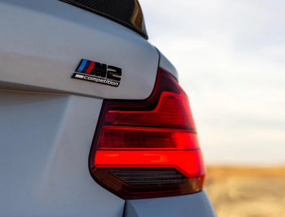 BMW 2 Series M2 Competition 2018-2020 (F22/F87 LCI) BLACKLINE Taillight Overlay Kit