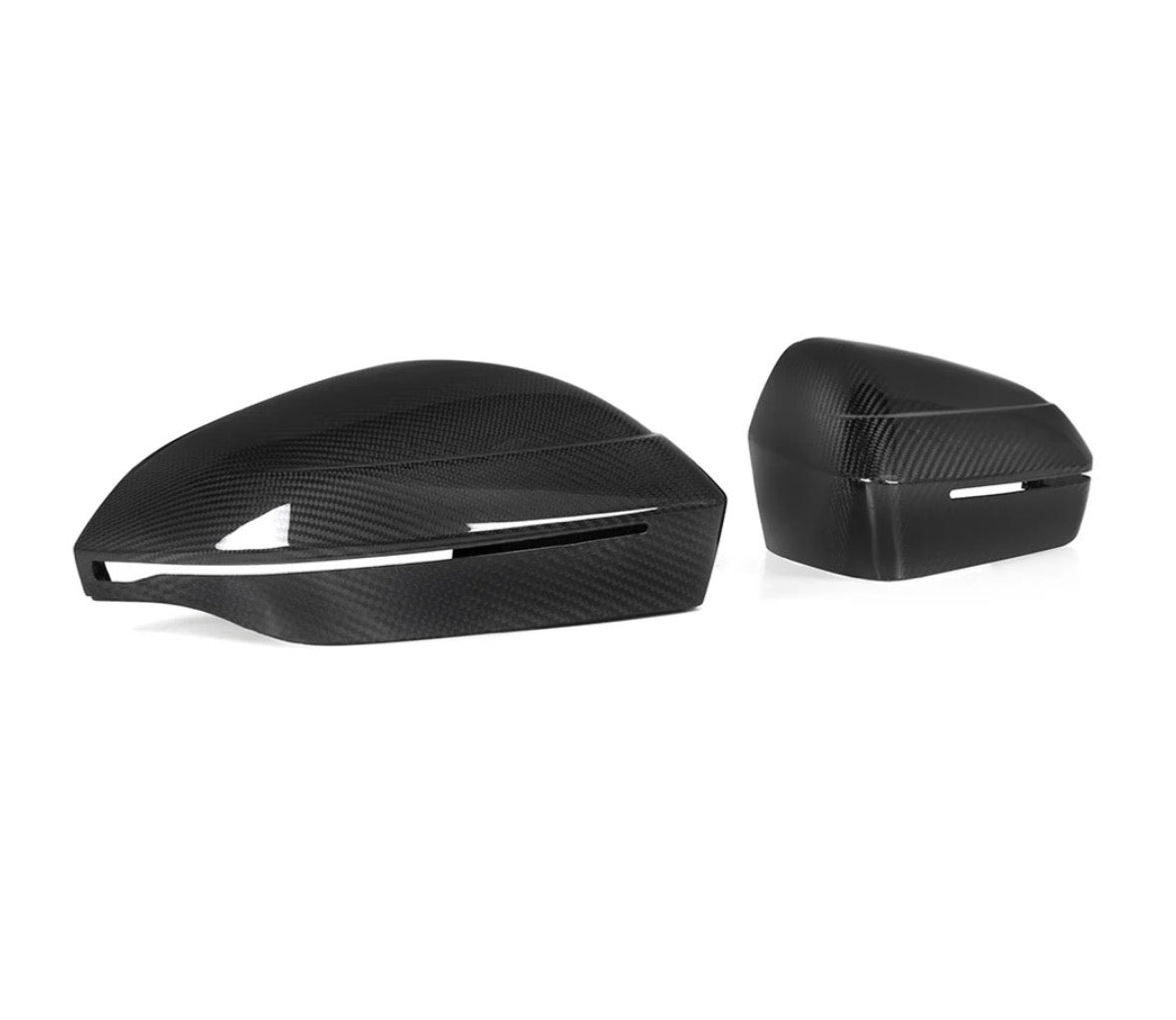 AutoTecknic Dry Carbon Fiber Mirror Cap Set - G45 X3