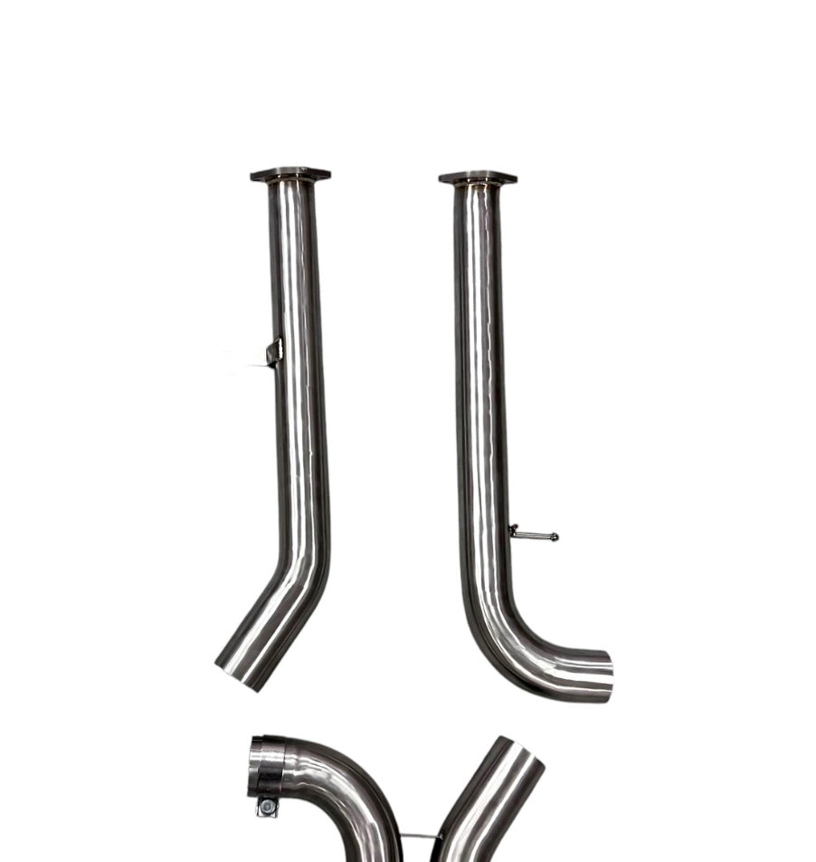 MAD BMW S58 Resonated H-Pipe Midpipe M3 M4 G80 G82 G83