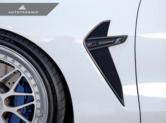 F9x M8 AutoTecknic Dry Carbon Fiber Fender Trim