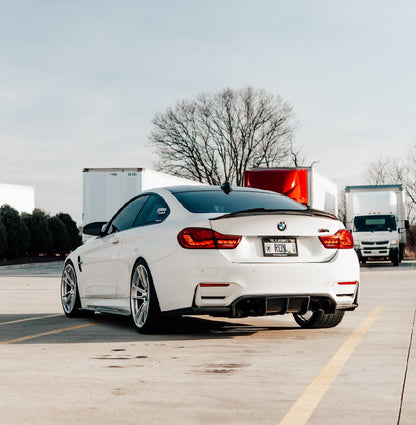 F8x M3/M4 PSM Style Carbon Fiber Side Skirt Extensions (Flat Version)