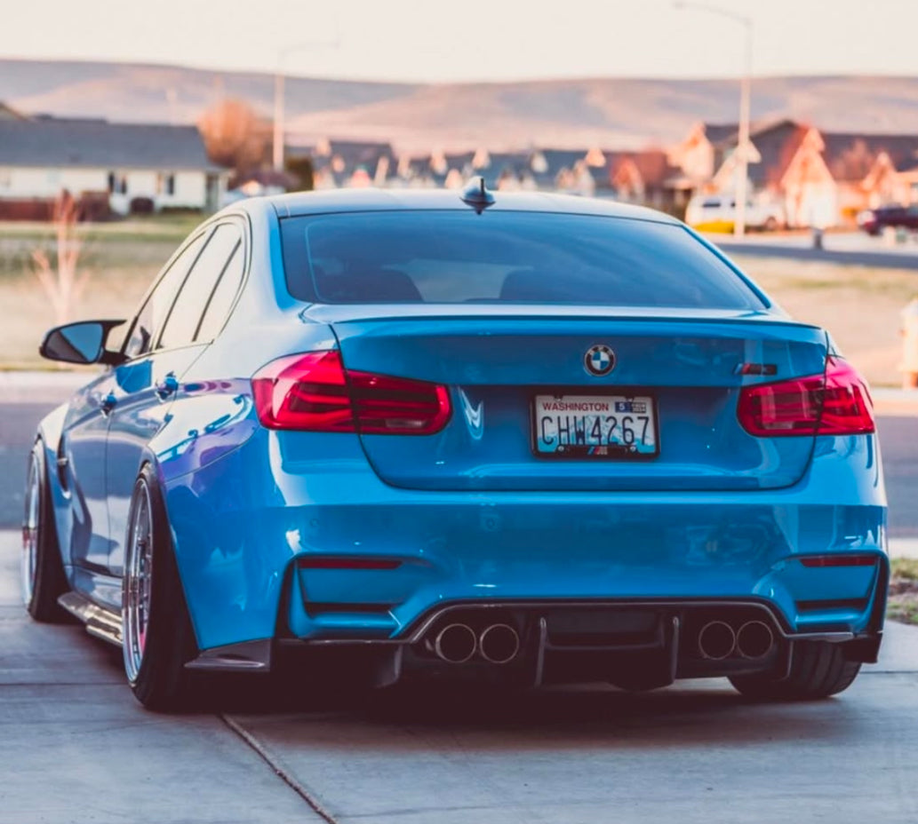 F8x M3/M4 PSM Style Rear Carbon Fiber Diffuser