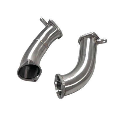 MAD BMW 2024+ X5M X6M F95 LCI F96 LCI Competition S68 Secondary Downpipes Catless