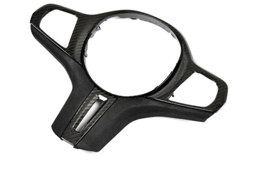 G8x M2/M3/M4 Carbon Fiber Alcantara Steering Wheel Trim (Autotecknic)