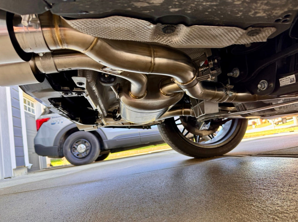 MAD BMW X3M X4M F97 F98 Axle Back Exhaust