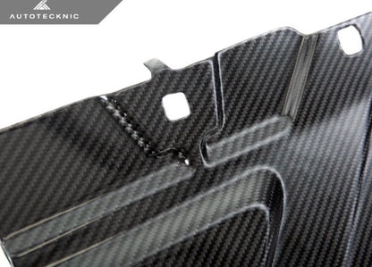 AutoTecknic Dry Carbon Fiber Cooling Shroud - G20 3-Series or G2x 4 Series