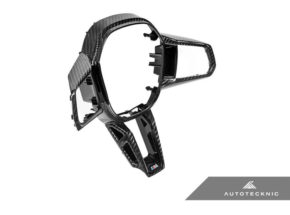 AutoTecknic Carbon Fiber Steering Wheel Trim - G45 X3 M-Sport