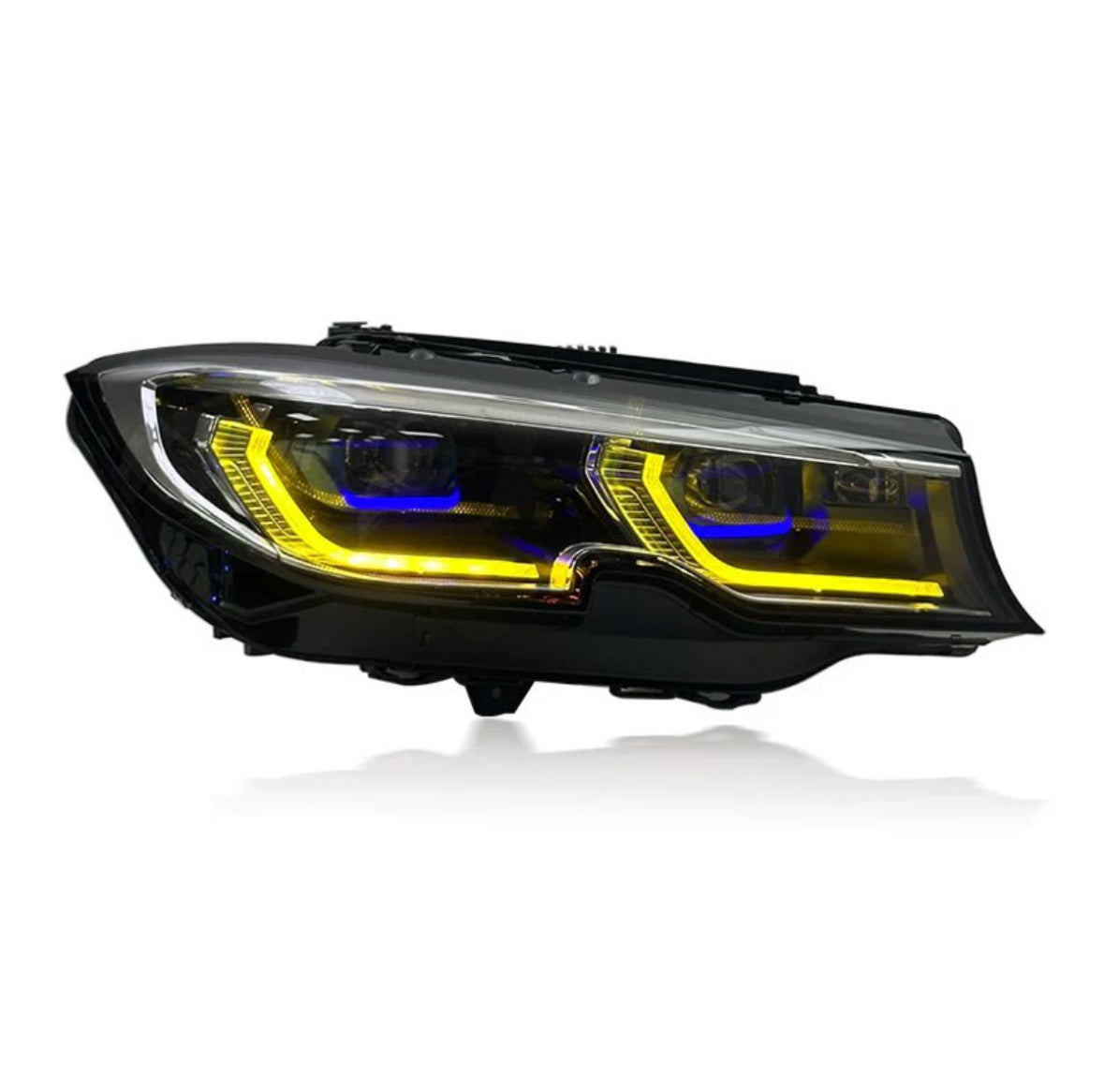 BMW G20 3 Series Laser Style LED Non-Laser Headlights White/Yellow (2019 - 2022)