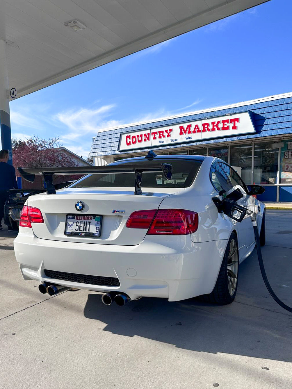 E9x M3 GTS Style Carbon Fiber Wing