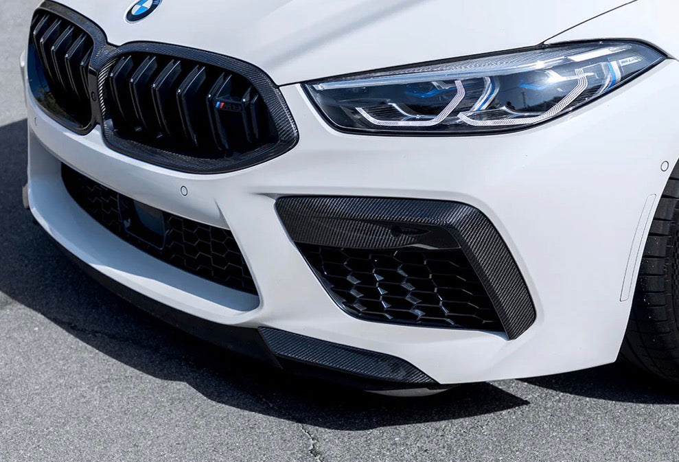 F9x M8 Performance Dry Carbon Lower Splitter Set (Autotecknic)