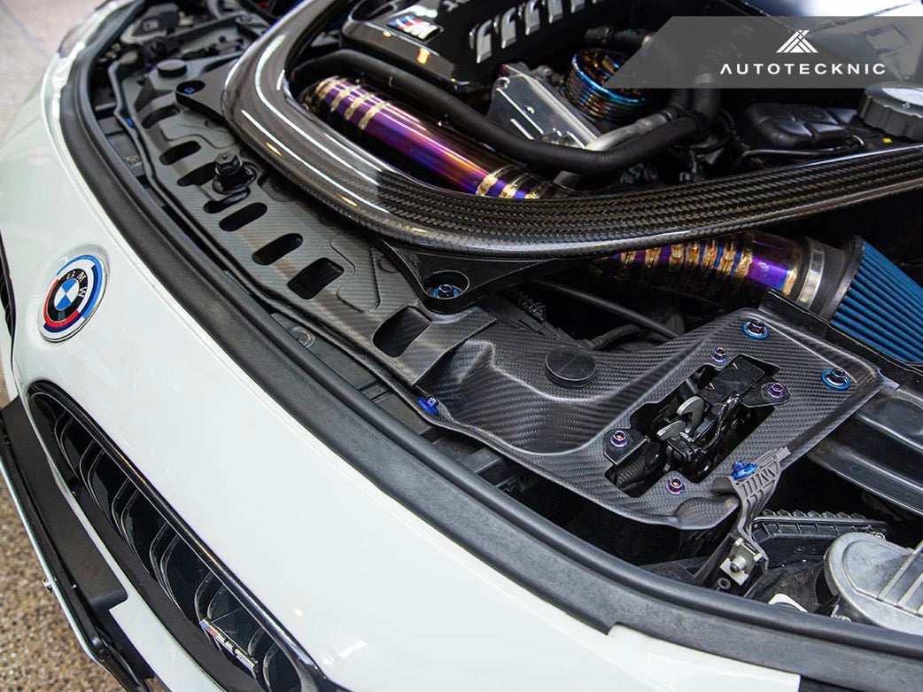 AutoTecknic Dry Carbon Radiator Support Brace - F8X M2/ M3/ M4