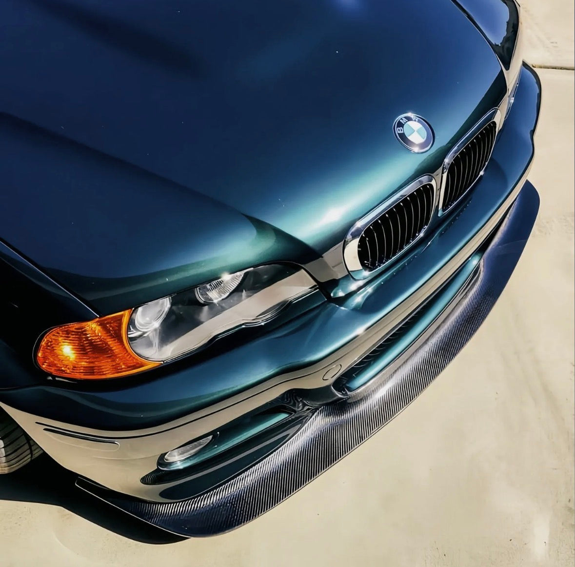 E46 M3 GT4 Carbon Fiber Lip