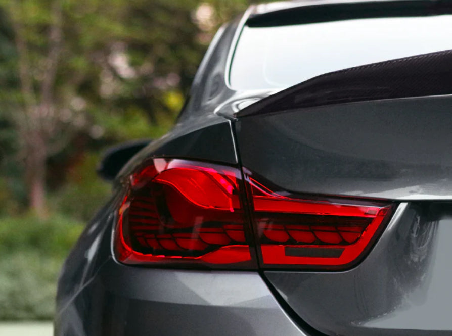 BMW 4 Series (F32/F82 OLED Style Taillights) BLACKLINE Taillight Overlay Kit