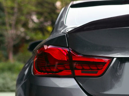 BMW 4 Series (F32/F82 OLED Style Taillights) BLACKLINE Taillight Overlay Kit
