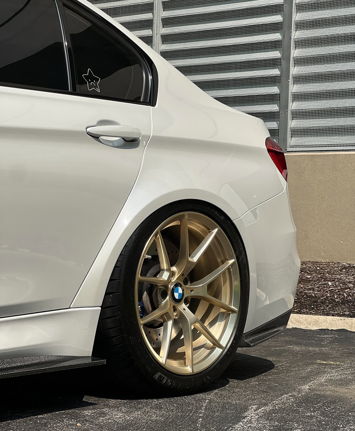 F8x M3/M4 PSM Style Carbon Fiber Side Skirt Extensions (Flat Version)