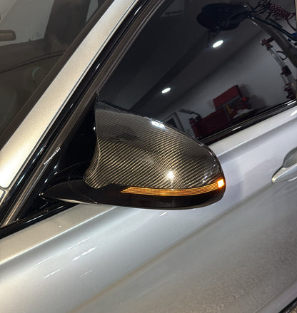 F8x M2/M3/M4 Dry Carbon Fiber Mirror Caps