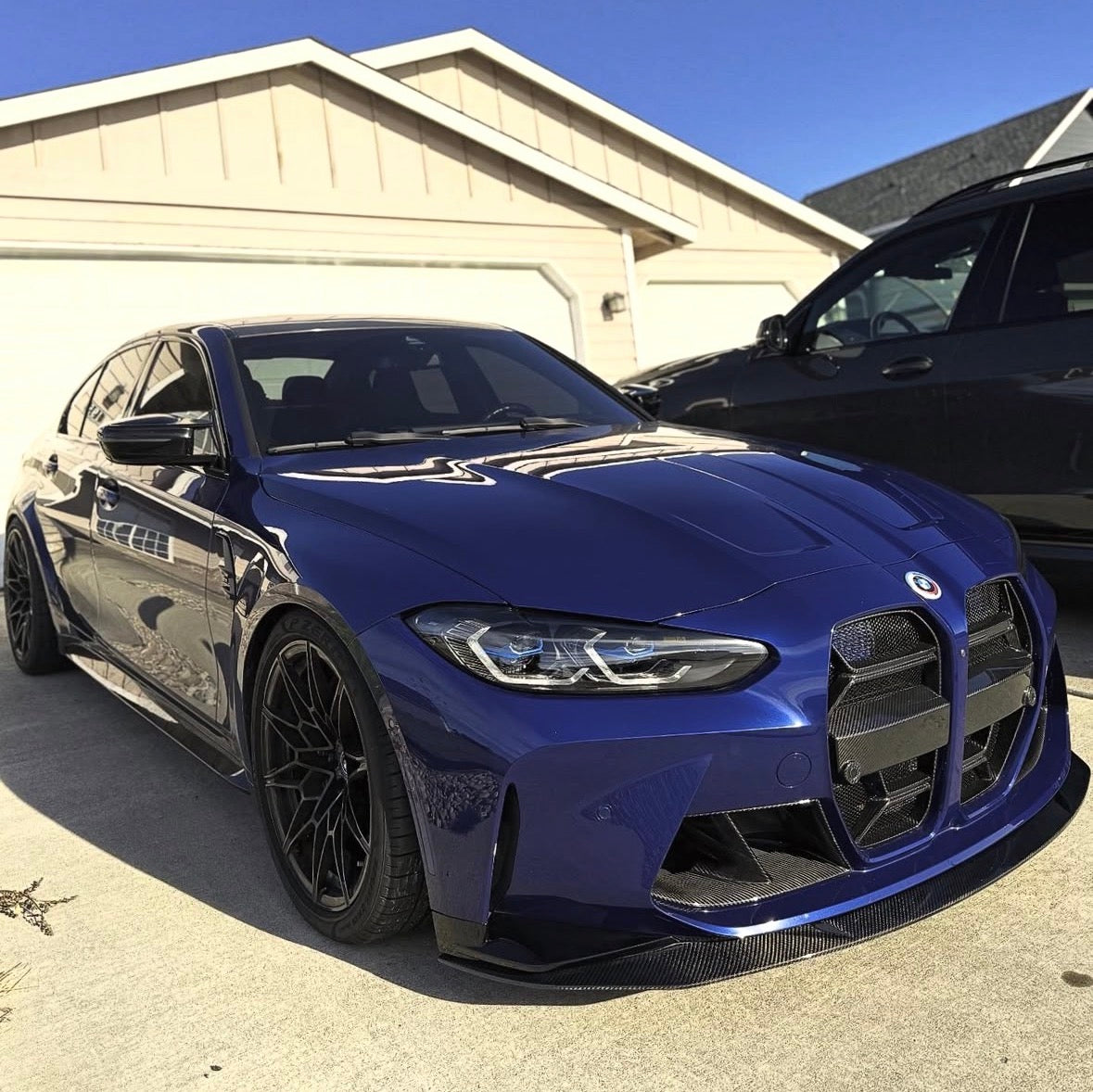 G8x M3/M4 CSL Dry Carbon Fiber Grills With Protective Mesh