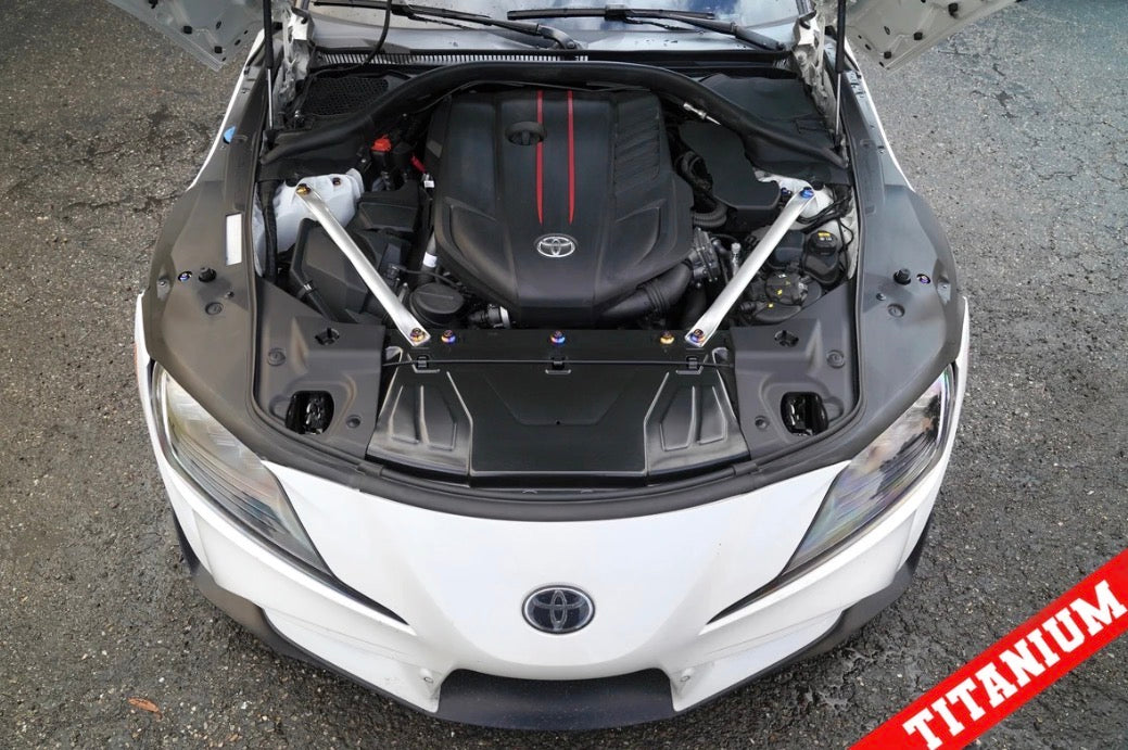 Titanium Toyota Supra 2020+ MK5 Billet Dress Up Hardware Kit (A90/A91)
