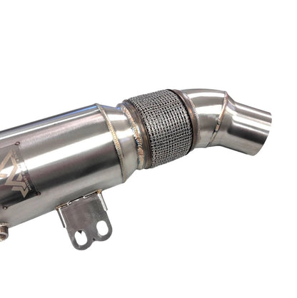 MAD BMW Toyota B58 Fat Boy 5" Catless Downpipe M240 340 440 Supra