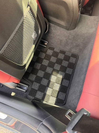 P2M BMW G82/G83 M4 G22 4-SERIES 2021+ RACE FLOOR MATS : DARK GREY (FRONT/REAR)