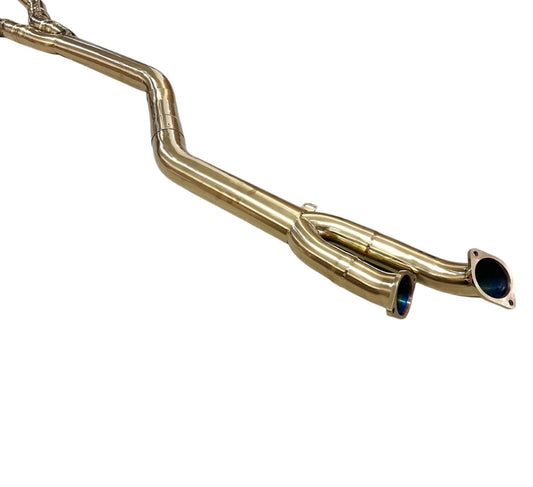 MAD BMW M3 M4 S58 G8x Single Midpipe Titanium