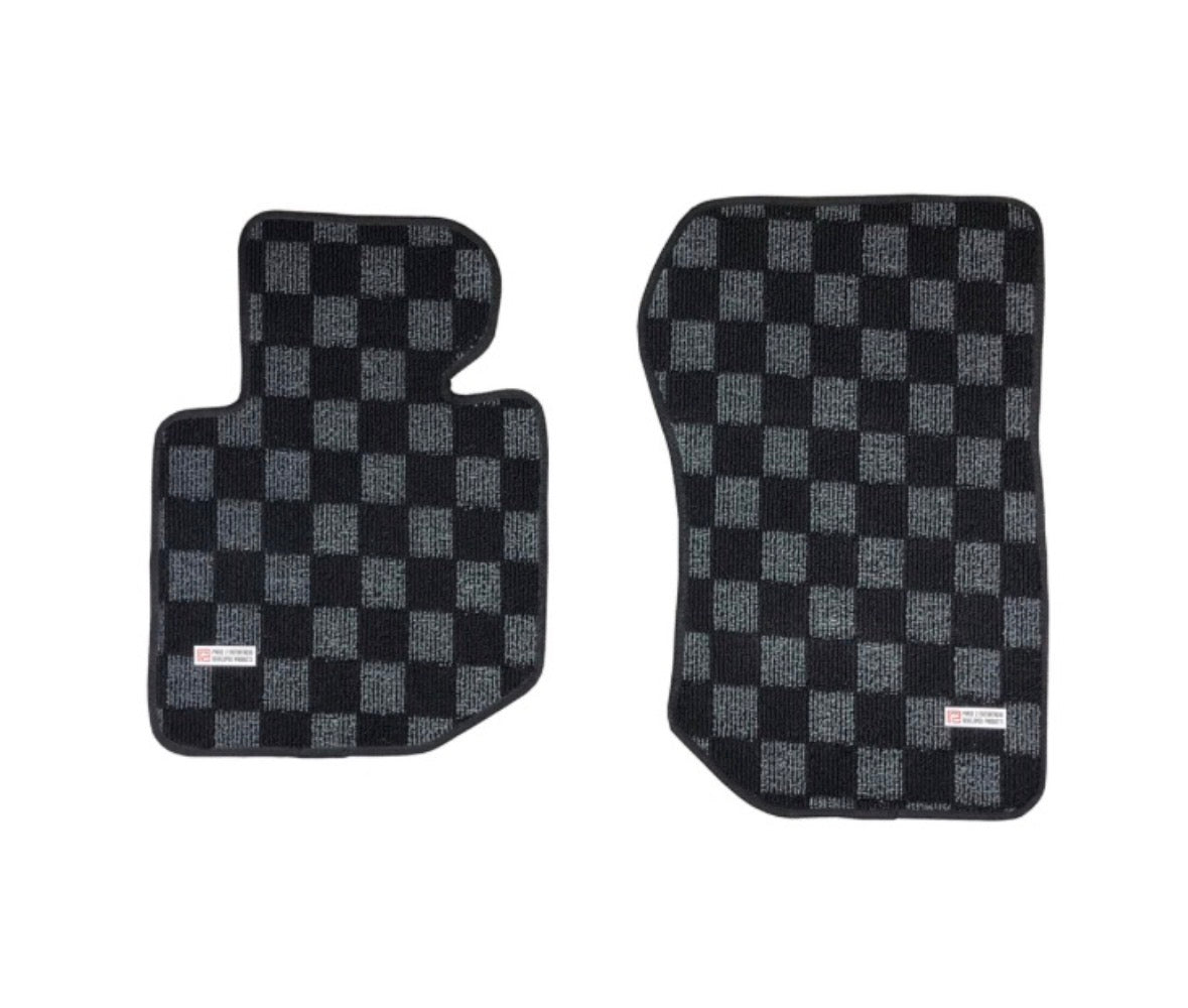 P2M BMW E36 1995-99 3-SERIES COUPE/SEDAN RACE FLOOR MATS : DARK GREY (FRONT/REAR)