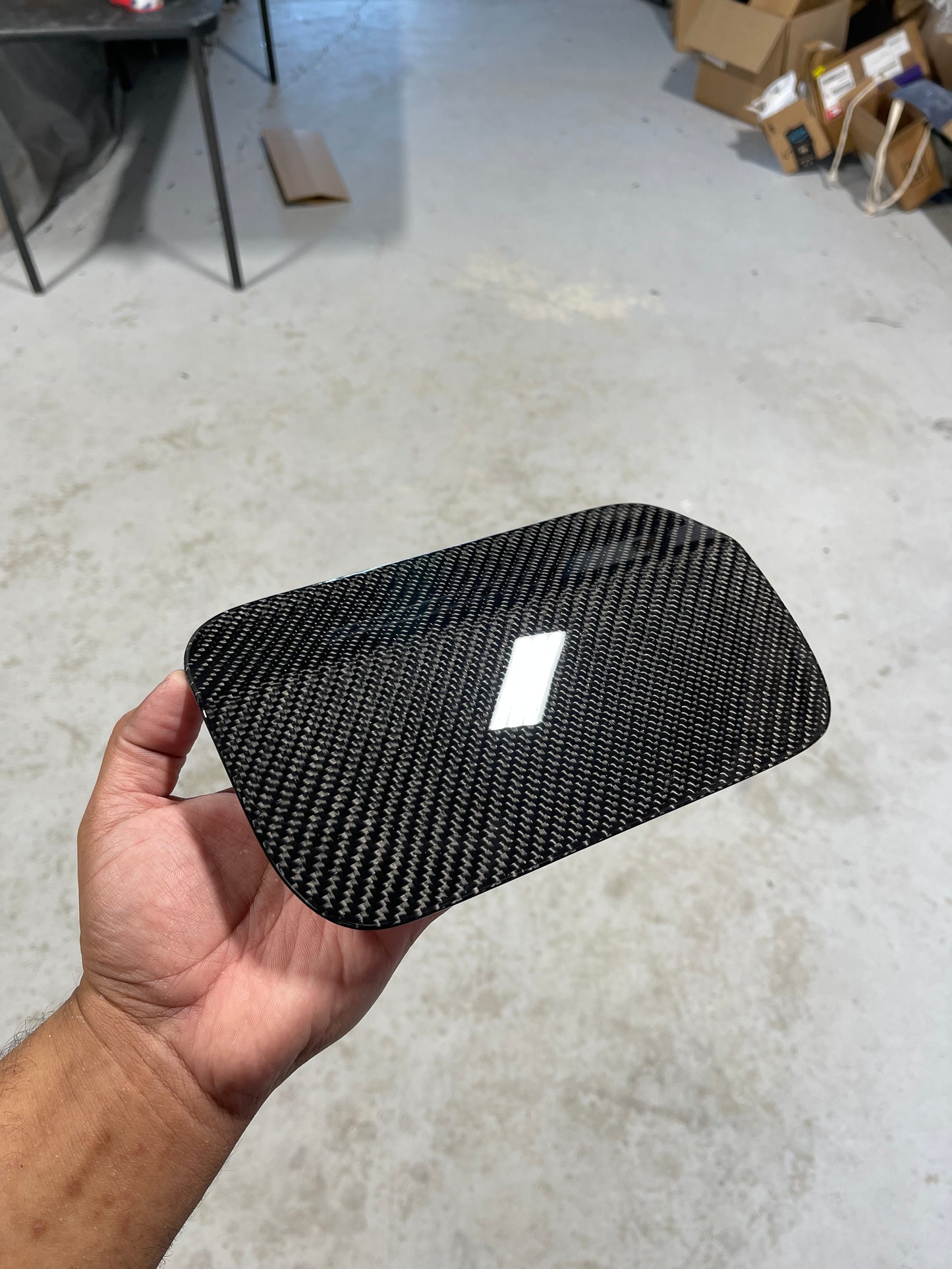 Carbon Fiber Gas Cover (Multiple Models)