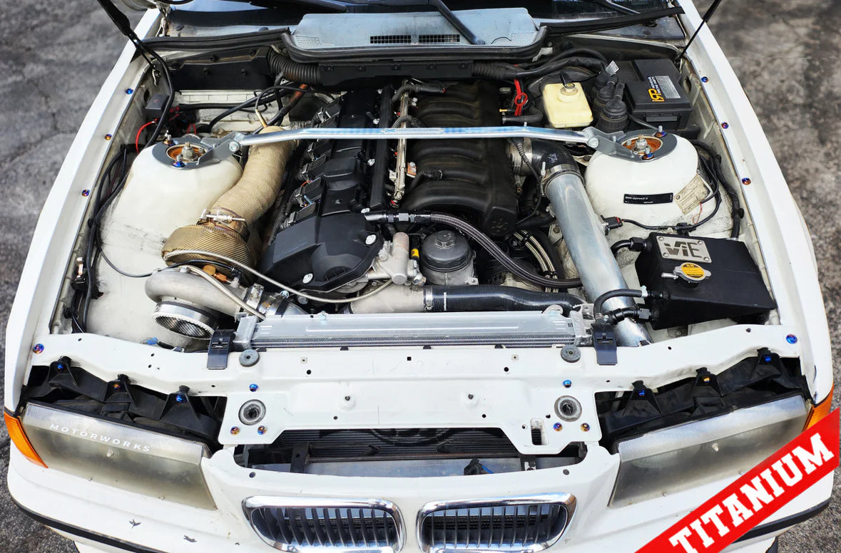 Titanium BMW E36 1992-1998 Dress Up Hardware Kit