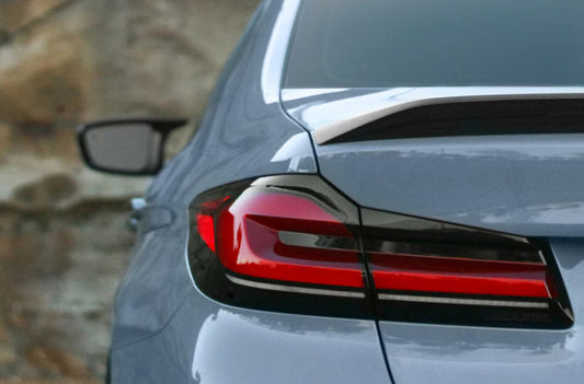 BMW 5 Series 2021+ (G30/F90 LCI) BLACKLINE Taillight Overlay Kit