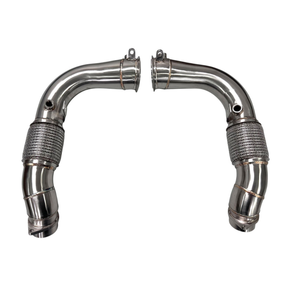 MAD BMW 2024+ X5M X6M F95 LCI F96 LCI Competition S68 Primary Downpipes Catless