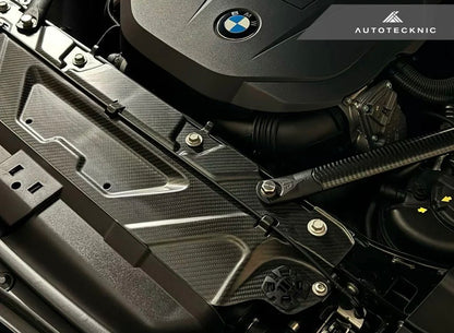 AutoTecknic Dry Carbon Fiber Cooling Shroud - G2x 3-Series / 4-Series