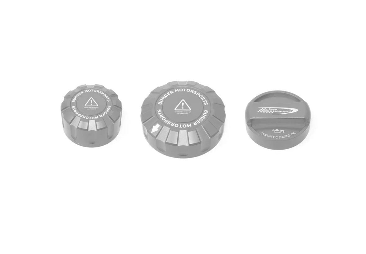 BMS S58/S68 BMW M Engine 3-Piece Cap Cover Set