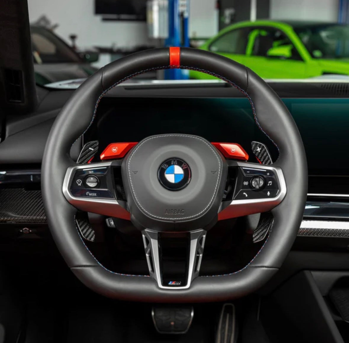 JQ Werks Madtrace® Clubsport Magnetic Paddle Shifters For BMW G60 5 Series / G9x M5