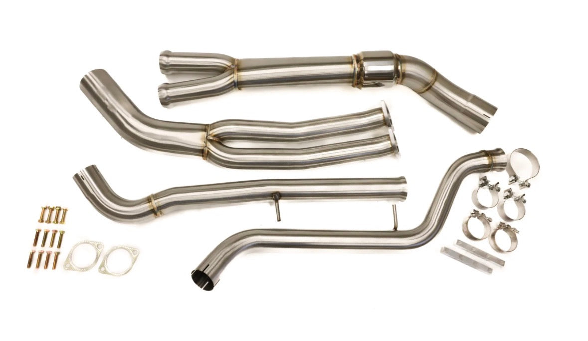 ARM BMW 335i 3.5" Resonated Midpipe