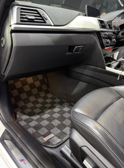 [RHD] P2M BMW F30/F80 3 Series M3 2014-18 Race Floor Mats : Dark Grey