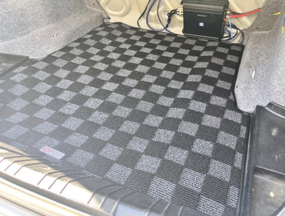 P2M BMW E46 1999-06 3-Series Coupe/Sedan Race Trunk Mat : Dark Grey