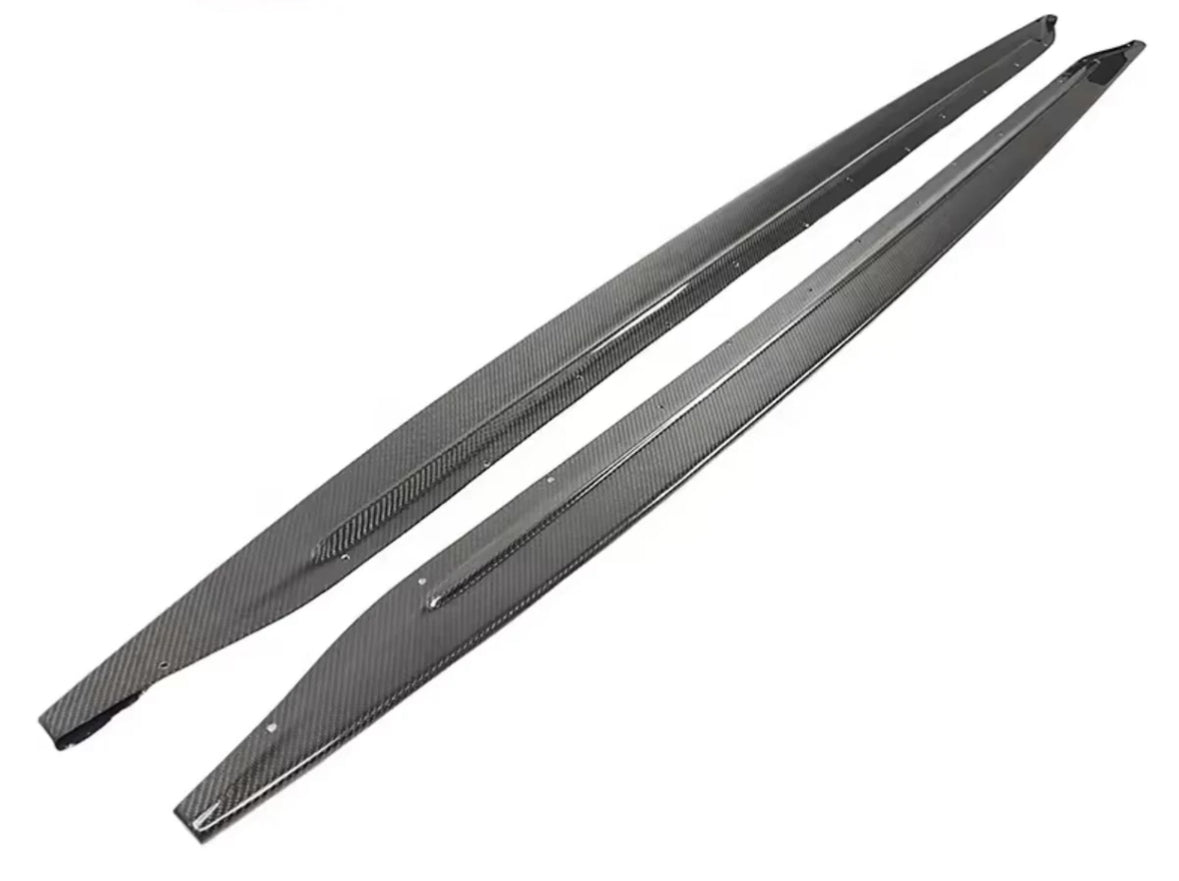 G8x M3/M4 V2 Carbon Fiber Side Skirt Extensions