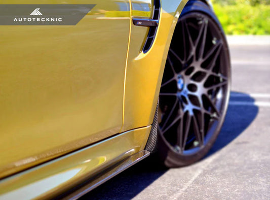 AutoTecknic Carbon Fiber Front Splash Guards (F80 M3 F82/ F83 M4)
