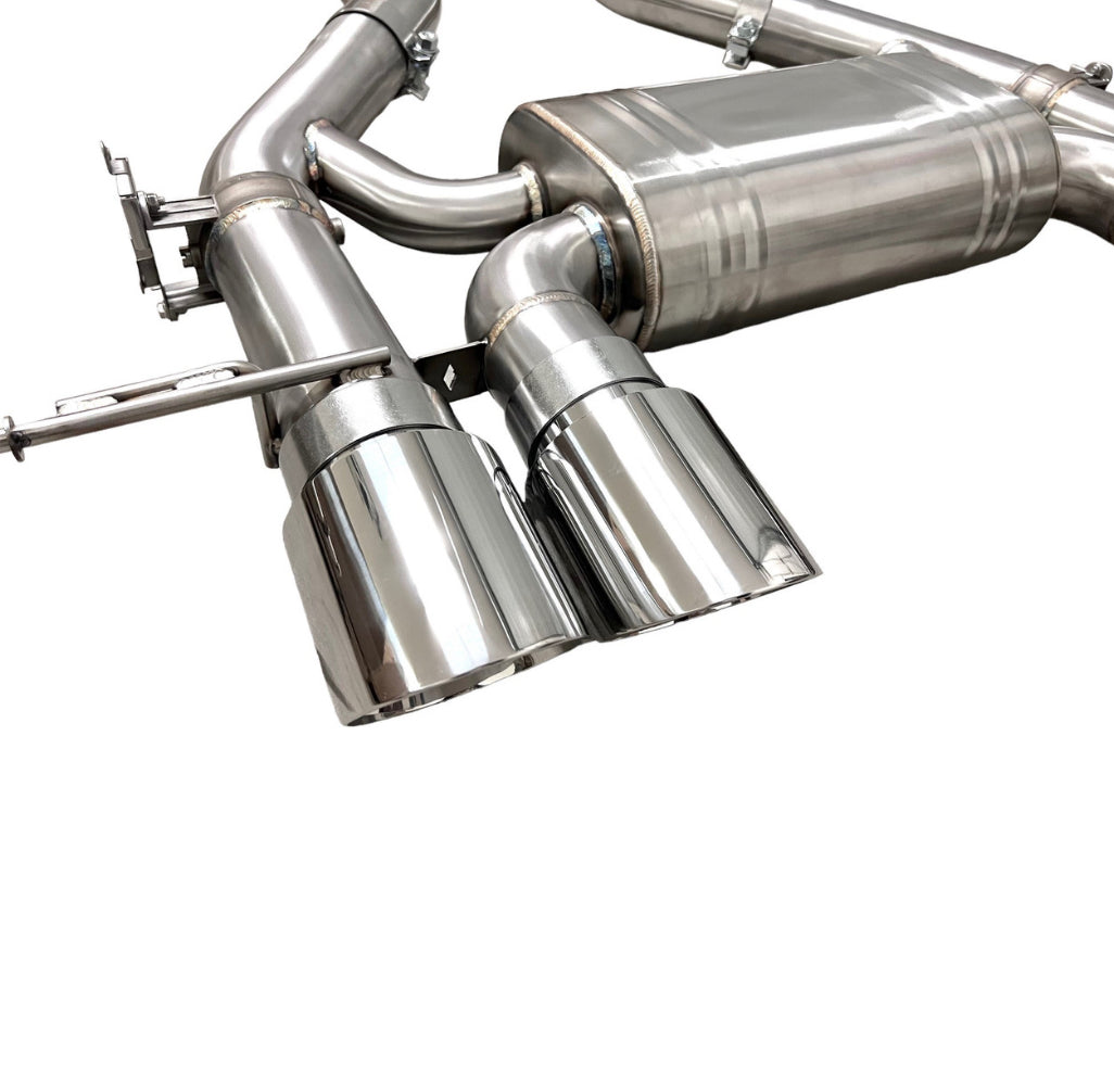 MAD BMW M2 G87 S58 Axle Back Exhaust