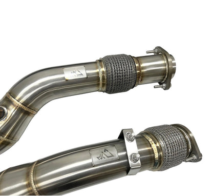 MAD BMW S58 3.5'' FATBOY X3M & X4M F97 F98 Downpipes