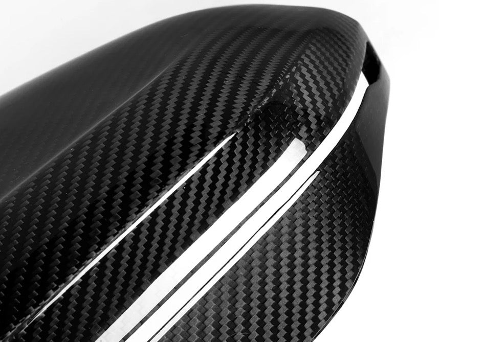 AutoTecknic M-Inspired Dry Carbon Mirror Cap Set - G45 X3