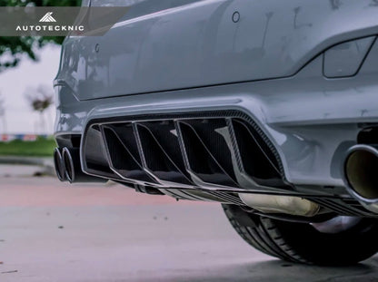 AutoTecknic Dry Carbon Competition Rear Diffuser - BMW F90 M5