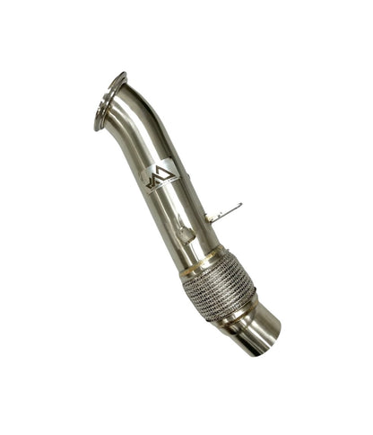 MAD BMW N55 535 F10 F11 F07/640 F12 F13/740 F01 F02/X5/X6 2014+ EWG Catless Downpipe