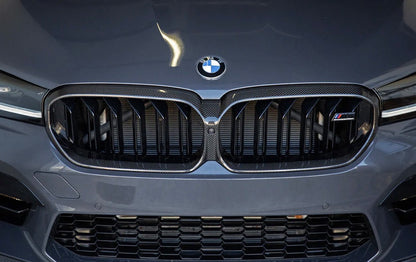 F90 M5 LCI AutoTecknic Replacement Dry Carbon Grille Surround